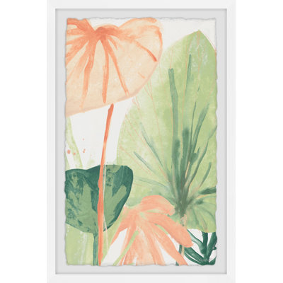 Heart-Shaped Leaves - Single Picture Frame Painting