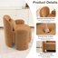 Fauteuil d'appoint moderne surdimensionné 37,2 po-565864225