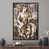 Black Floater Framed