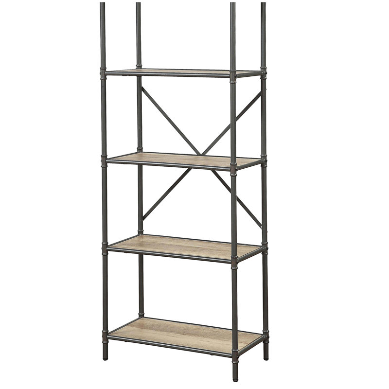 Bibliothèque à 5 tablettes Retro
