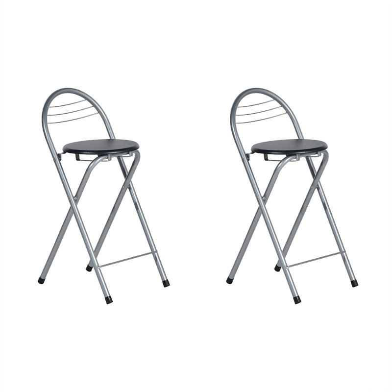 Contesa Bar Stool, Black, 2