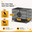 Cage pour chien 48 pouces pliable robuste pour grands chiens