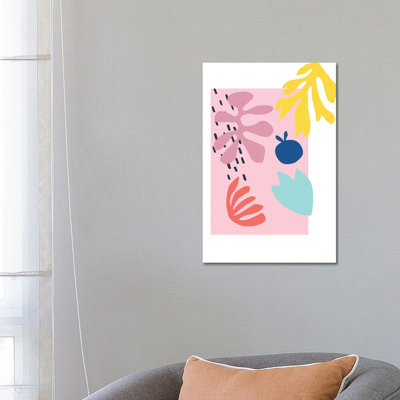Pink Cut Out - Painting on Canvas