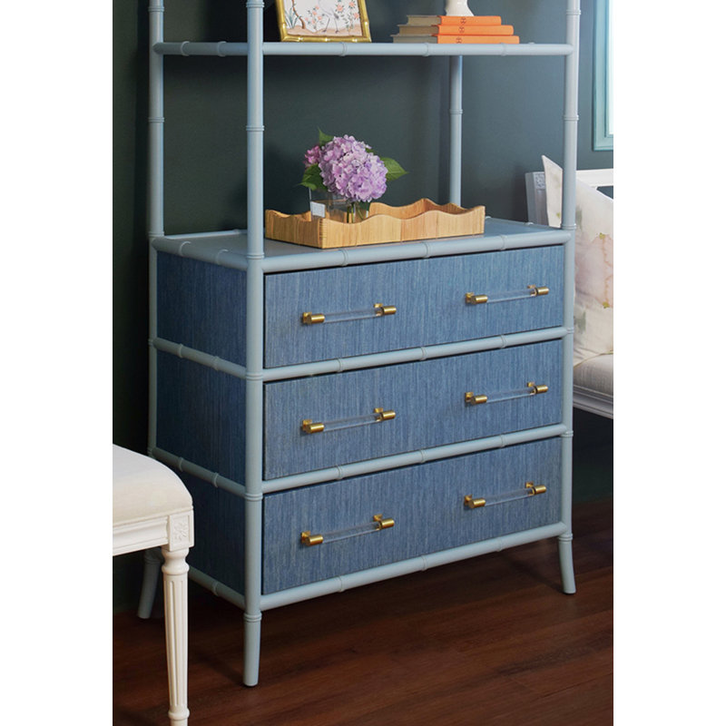 Flynn Etagere Bookcase, Green