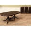 Oval Mahogany Wood Dining Table