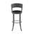 Albie Stockholm Swivel Stool in Vinyl with a Hand Powder Coated Finish-1699064502-1634058858-1632918097