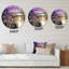 Mysterious Landscape By Lakeside With Rainbow - Horloge murale traditionnelle-59913685