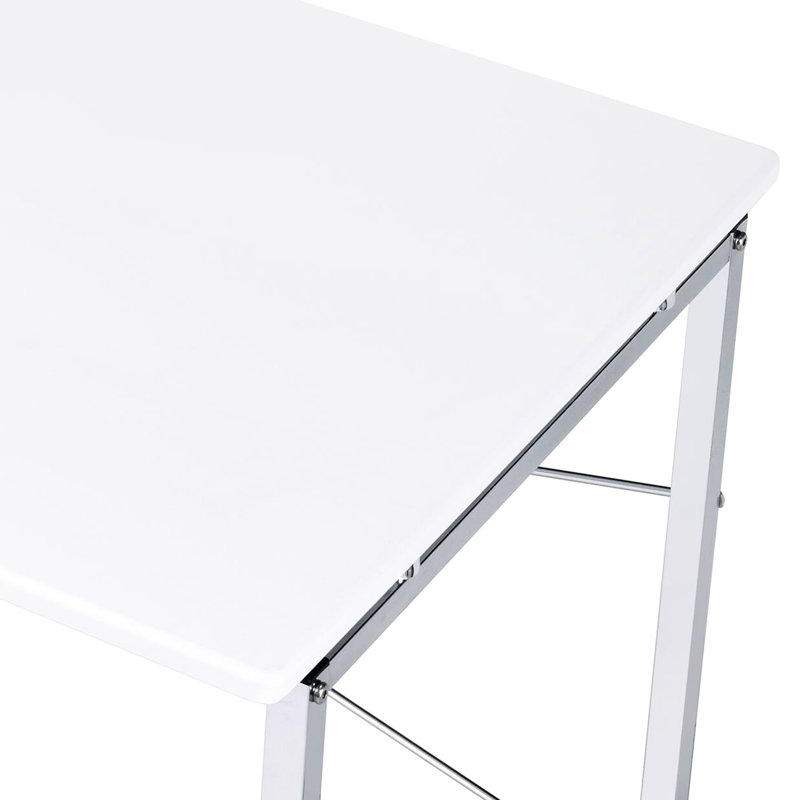 Élégant bureau blanc avec base luge