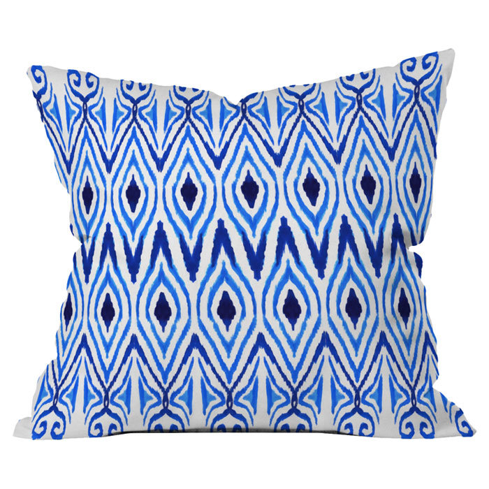 Ikat Throw Pillow