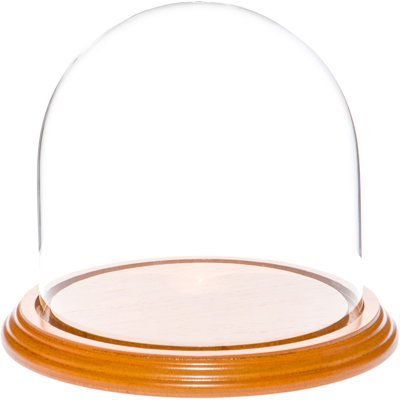Cloche à dôme en verre 5,5 "x 5,5" Vucciria