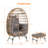 Wicker Egg Chair,Rattan Egg Chair Indoor Outdoor,Oversized Large Egg Chairs 600lbs with Ottoman and Thick Cushions for Porch, Backyard, Balcony-581601186