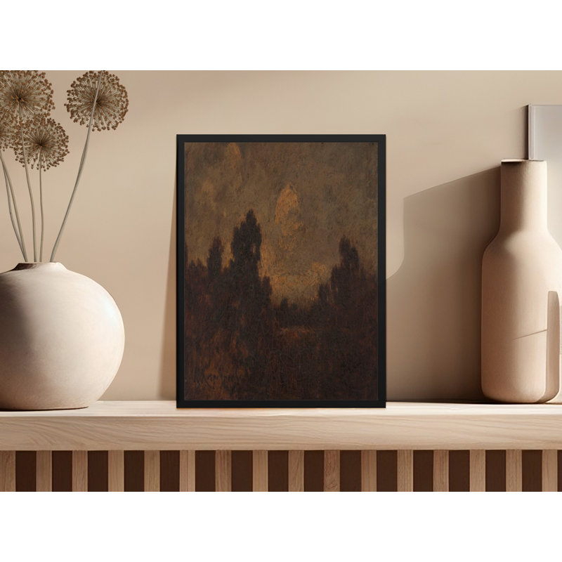 Swigart 1 Piece Floater Frame Wall Art, 12x18