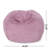 Faux Fur Indoor Bean Bag