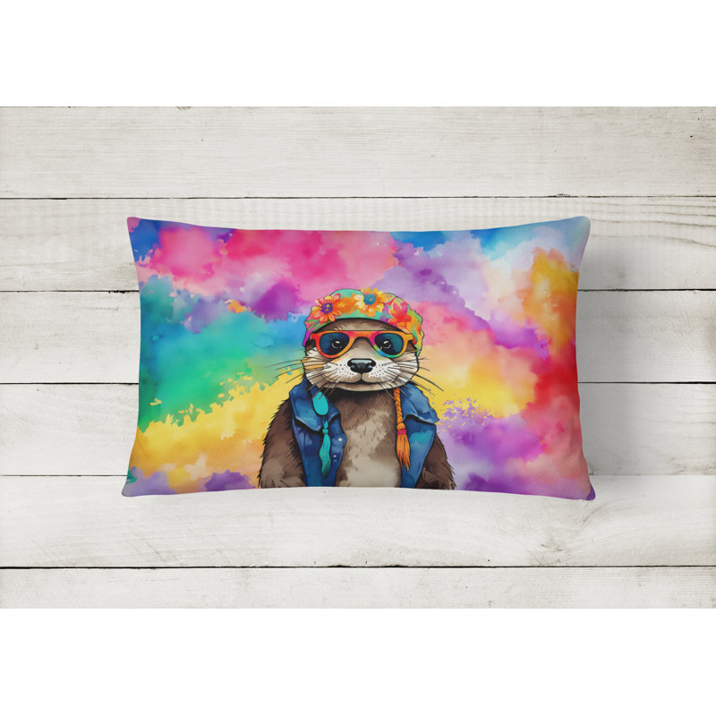 Hippie Animals Other/No Pattern Outdoor Throw Pillow