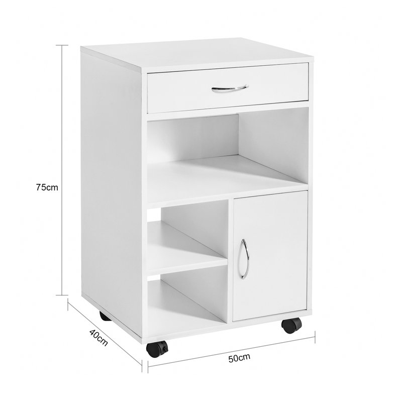 Gutam 50 cm W 1 -Drawer Filing Cabinet