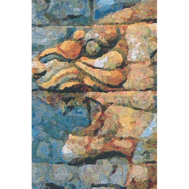 Loom Woven Cotton Blend Wall Hanging