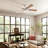 60'' Ceiling Fan with LED Lights-361292353