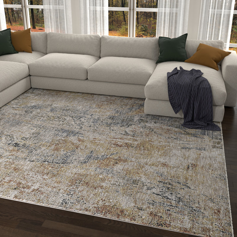 Geometric Indoor Rug, Rectangle 12' x 15'