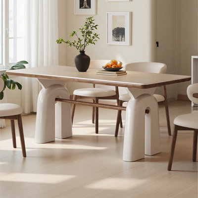 Modern and Simple Cream-style Dining Table