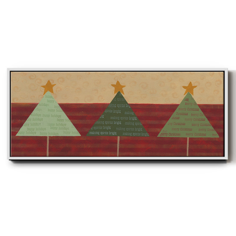 Merry Messages- Framed Canvas