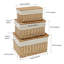 JVL Willow Decorative Basket