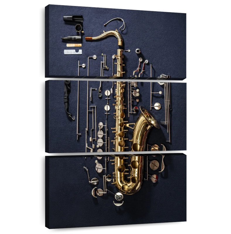 Arney saxophone démonté