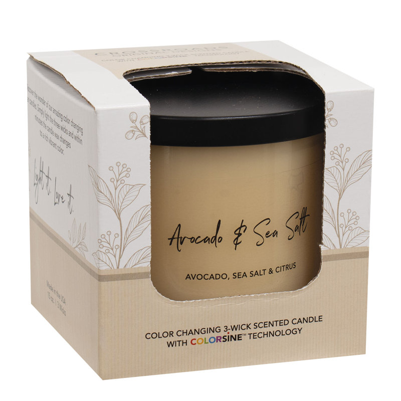 Bougie fantaisie parfumée Crossroads Colorsine