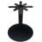 28" Round Cast Iron Dining Height Pedestal Table Base