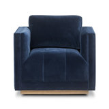 Kiera Swivel Chair-Amici Tobacco