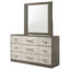 Ensemble de commode 9 tiroirs avec miroir Edmondson