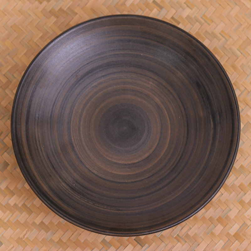 Lark Manor™ Handmade Subtle Sweetness Ceramic Cake Plate