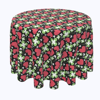 Laurelglen Heart Meets Clover Tablecloth