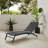 Debbora Outdoor Rust-Resistant Metal Chaise Lounge-1576513846