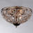 Scoggin Crystal Flush Mount