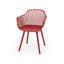 Tabouret d'extérieur Makhaila, ensemble de 2 chaises de patio, fauteuil d'appoint et fauteuil-743398455