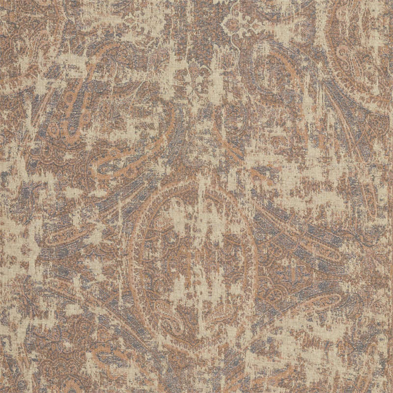Elswick Paisley Fabric, Sandstone