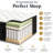 Mykel 14-Inch Luxury Foam Encased Mattress, Pocket Coil Springs for Motion Isolation-1567313368-1582405209-1545295205