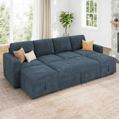 Canapé modulaire avec rangement en U Niyona