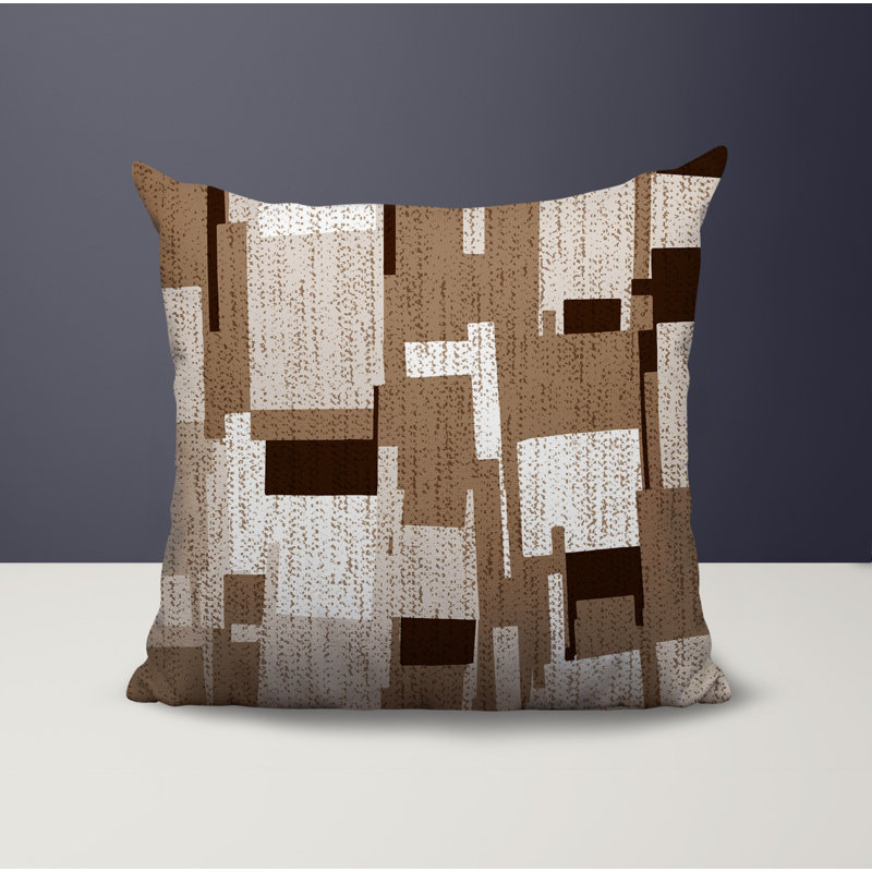 Oreiller réversible Samie, 20 x 20, Beige