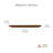 Sephine Modern Curved Floating Wooden Wall Shelves, Decorative Storage Shelf for Kitchen, Bedroom, Living Room, Office