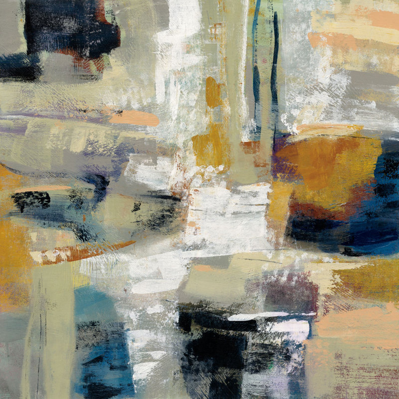 Full Moon I by Silvia Vassileva - Wrapped Canvas Painting, 30cm H x 30cm W x 3.8cm D