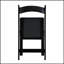 Chaise pliante rembourrée avec 4 coussins/étagère, gain de place et facile à transporter pour la salle à manger-52966291-52966284