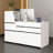 55'' W Reception Desk With Lockable Drawer And Little Bookcase