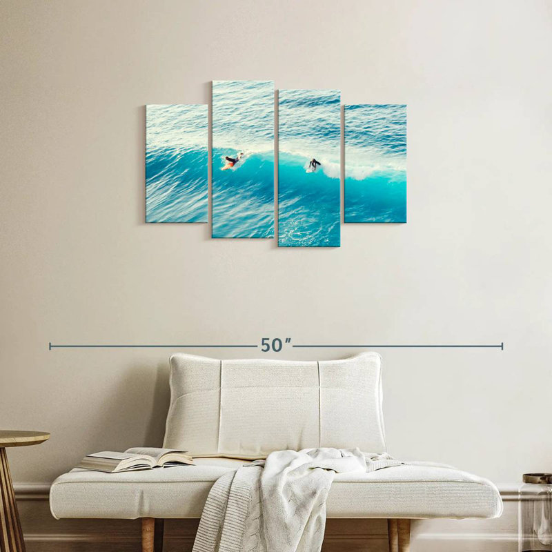 Surfer Duo, H 22 po x l 36 po
