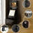 Makeup Vanity Set with LED Lights and Power Outlets-1227712811
