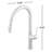 Maestro Bath Swan Pull Out Kitchen Faucet-70474109