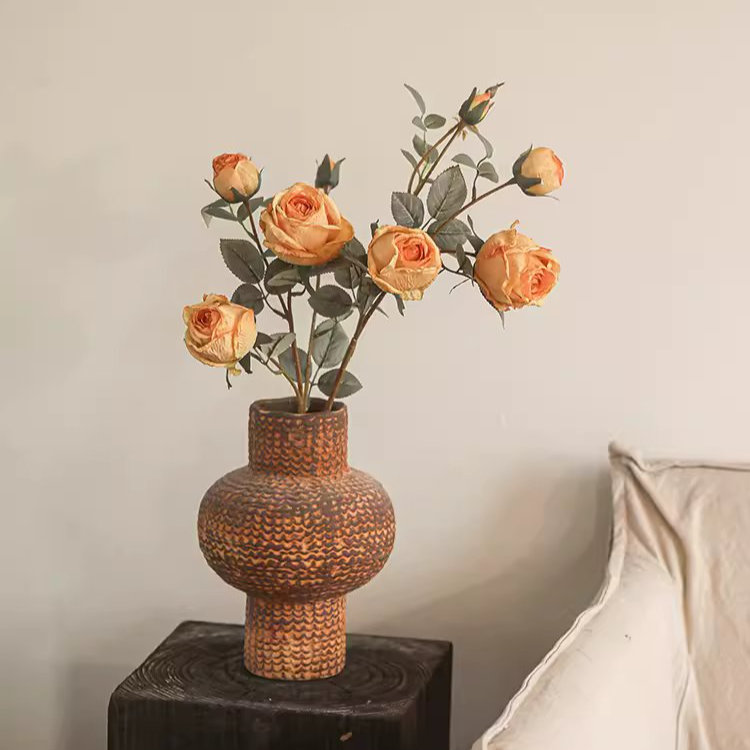 Grande tige de fleur rose 25,2 po Miriya