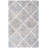 Vesper 600 Hand Tufted Wool/Viscose Geometric Rug in Ivory/Gray-409810214