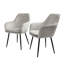 46cm H Upholstered Metal Upholstered Back Armchair-58227257-58227252