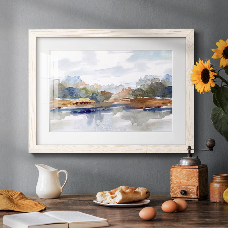 High Sierra Framed On Paper Print, White, 28" H x 42" W